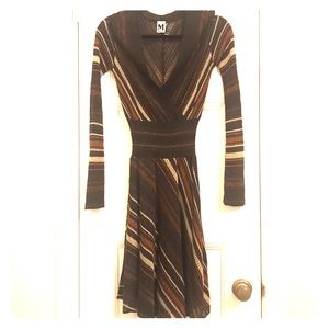 M missoni knit dress